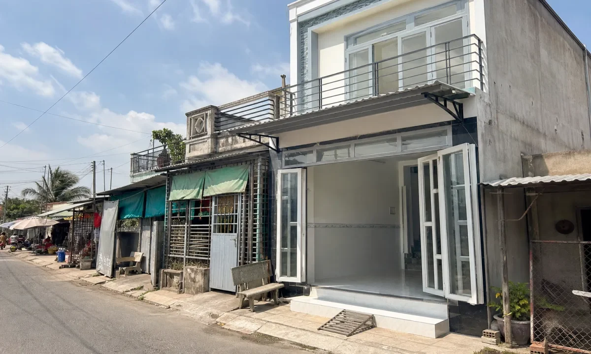 Bán nhà phố Thị trấn Tầm Vu, Châu Thành (Long An cũ)