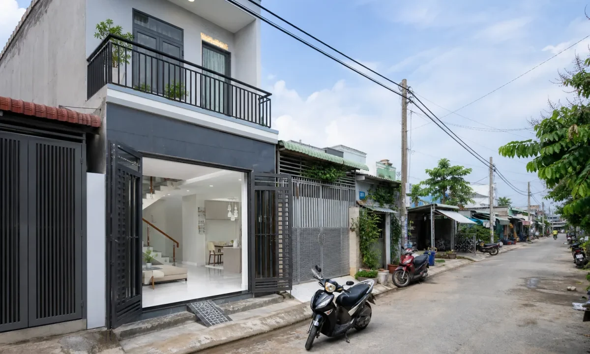 Bán nhà phố gần KCN Long Hậu, Cần Giuộc
