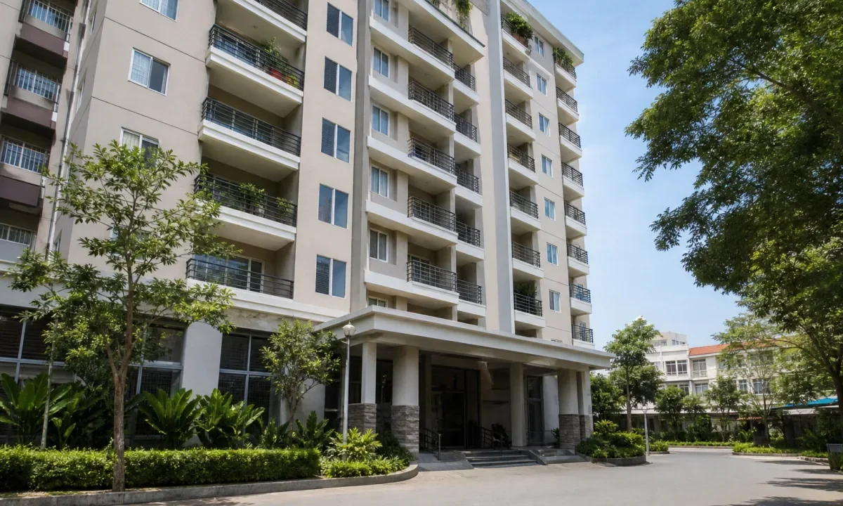 Bán căn hộ trung tâm Phường 3, Tân An