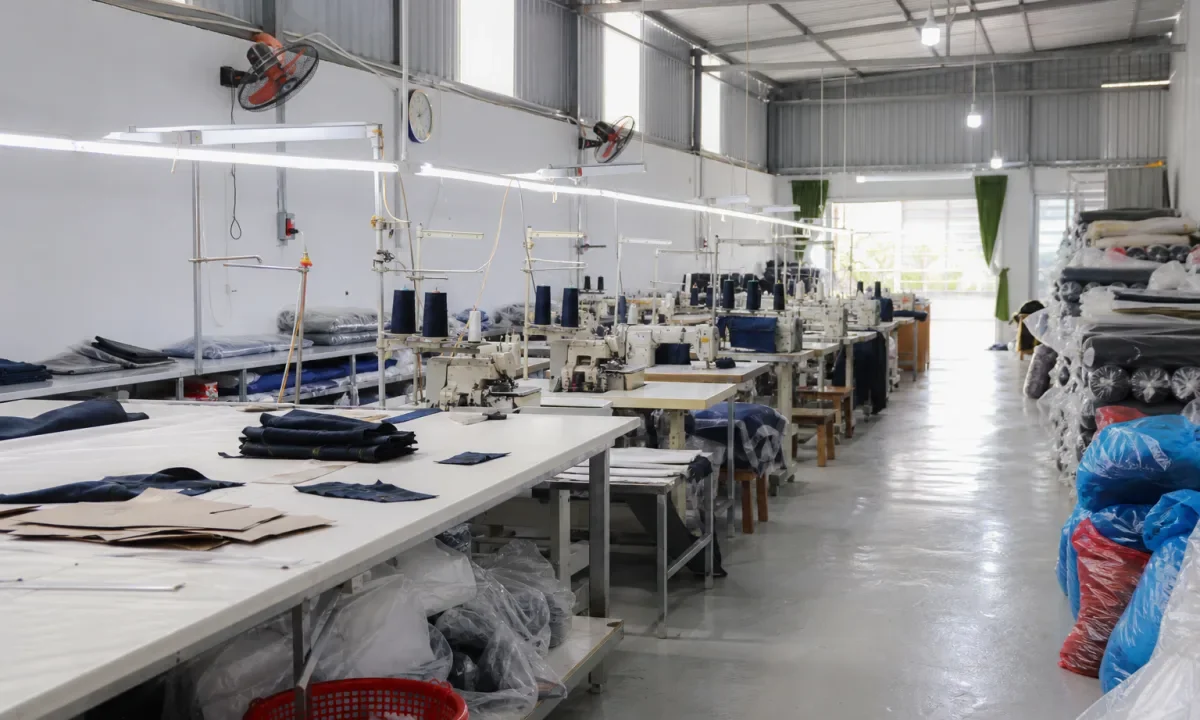 Sang nhượng xưởng may gia công đang hoạt động, Trảng Bàng
