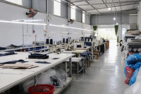Sang nhượng xưởng may gia công đang hoạt động, Trảng Bàng