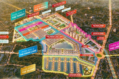 Shophouse tuyến phố Nhật Bản Vinhomes Green City, khai thác kinh doanh